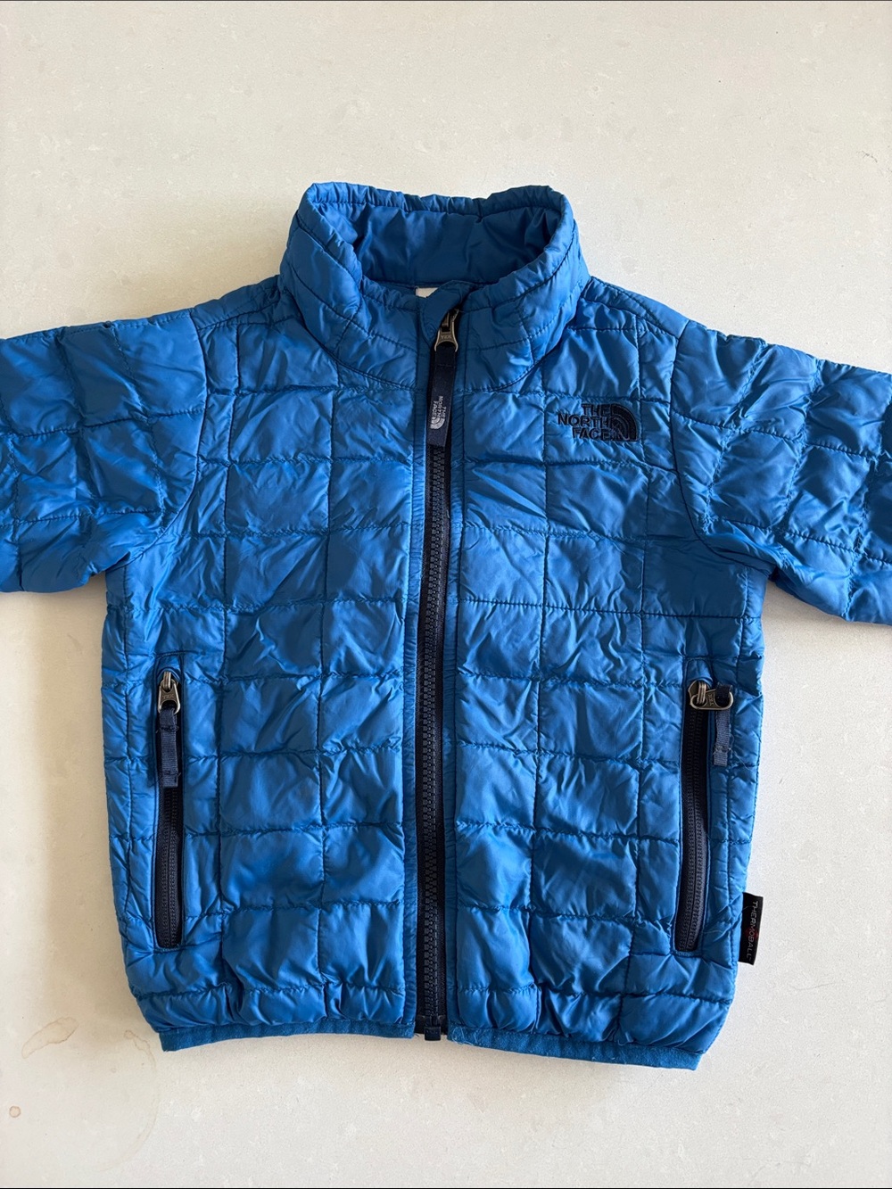 The North Face Kids Bright Blue Quilted Puffer Jacket